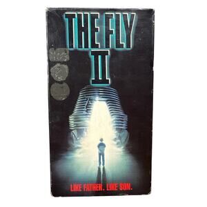 The Fly II VHS 1989 CBS Fox Eric Stoltz Daphne Zuniga Tested 80s Horror RARE